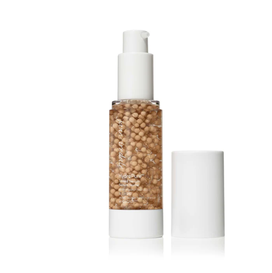 Jane Iredale HydroPure tonuotas serumas su hialurono rūgštimi ir kofermentu Q10