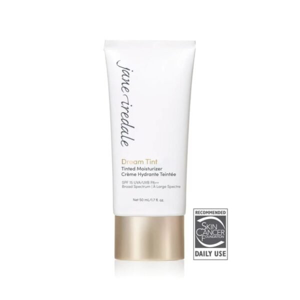 Jane Iredale Dream Tint – Švelniai tonuojantis drėkiklis SPF15