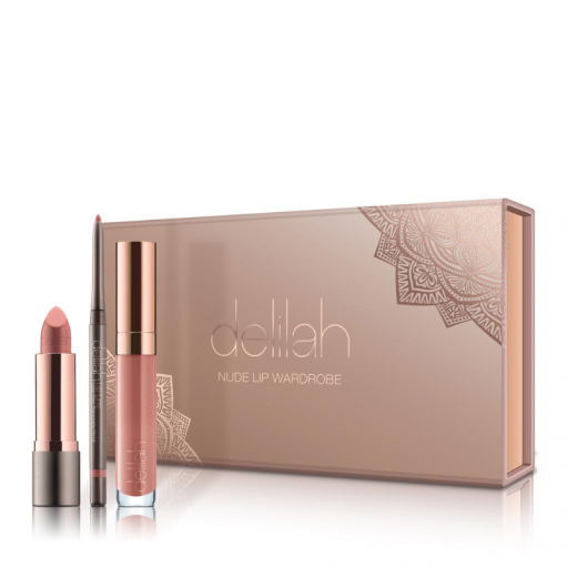 DELILAH Nude Lip Wardrobe rinkinys lūpoms
