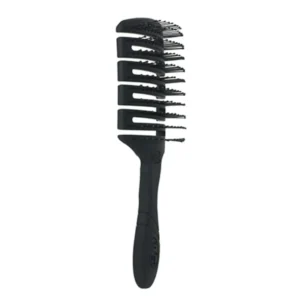 WetBrush PRO Flex Dry Paddle plaukų džiovinimo šepetys ilgiems plaukams, juodas