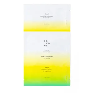 SOROCI lakštinė kaukė "Vita-Tangerine", 3 g + 25 g.