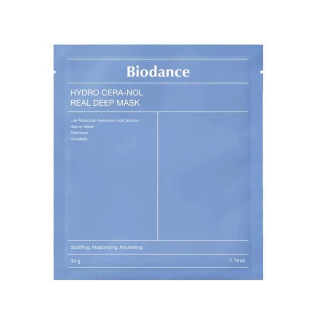 BIODANCE Hydro Cera-nol Real Deep Mask veido kaukė 1vnt.