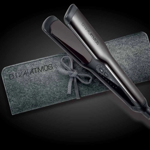 DIVA Pro Styling Atmos Futura XXL Wide Professional Styler Profesionalus plaukų tiesintuvas 51mm - Image 2