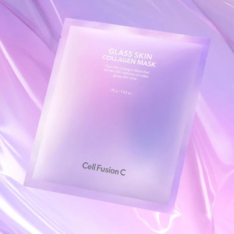 Cell Fusion C skaistinanti hidrogelinė kaukė su kolagenu "Glass Skin Collagen Mask", Cell Fusion C - Image 3