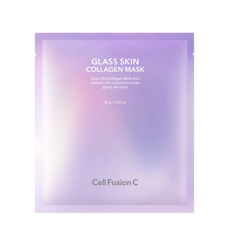 Cell Fusion C skaistinanti hidrogelinė kaukė su kolagenu "Glass Skin Collagen Mask", Cell Fusion C