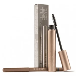 Delilah Lashes & Liner Collection Blakstienų tušo ir akių pieštuko rinkinys Intense & Coal Rinkinys