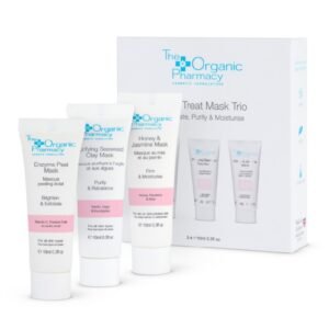 The Organic Pharmacy veido kaukių rinkinys „Skin Treat Mask Trio“