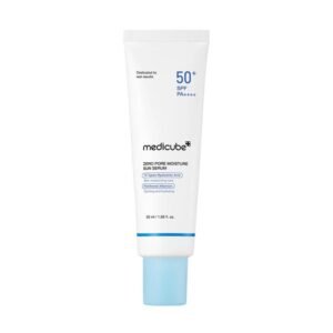 MEDICUBE ZERO PORE MOISTURE SUN veido serumas, 50 ml