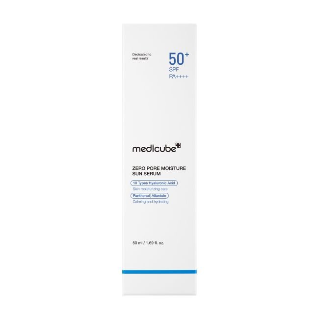 MEDICUBE ZERO PORE MOISTURE SUN veido serumas, 50 ml - Image 3