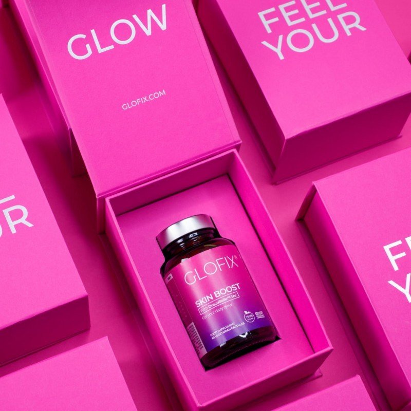 Maisto papildas GLOFIX® vitaminai, mineralai, antioksidantai odai ir plaukams „SKIN BOOST“ (1 mėnesio kursas) - Image 2