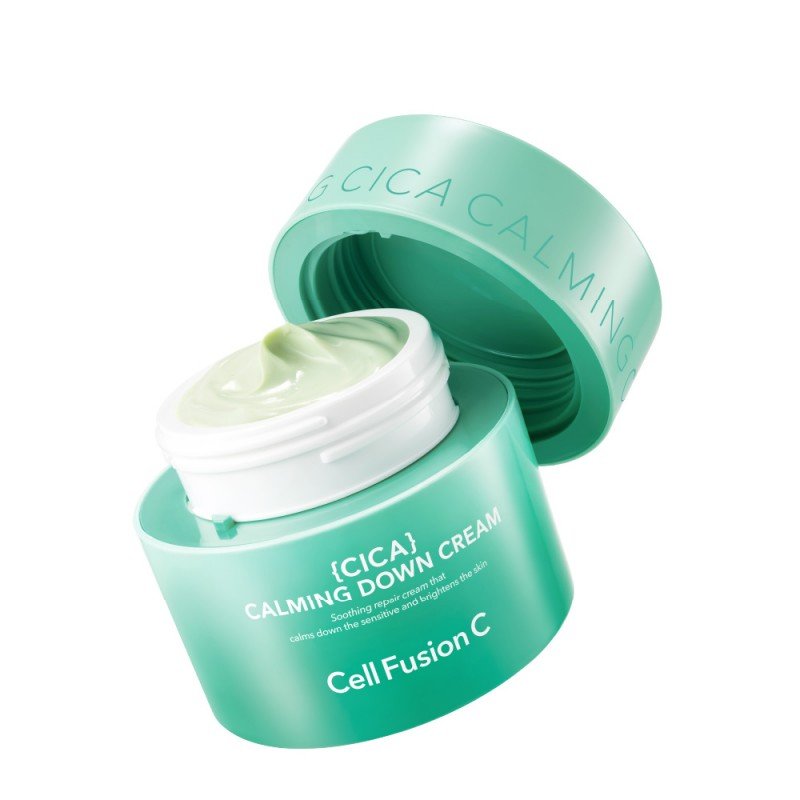 Cell Fusion C raminantis ir vėsinantis kremas "Cica Calming Down Cream" - Image 3