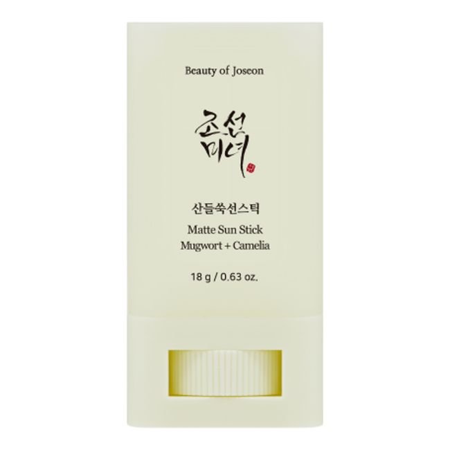 BEAUTY OF JOSEON SPF50+ PA ++++ MATTE SUN STICK MUGWORT + CAMELIA apsauginis pieštukas, 18 g. - Image 2