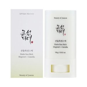 BEAUTY OF JOSEON SPF50+ PA ++++ MATTE SUN STICK MUGWORT + CAMELIA apsauginis pieštukas, 18 g.