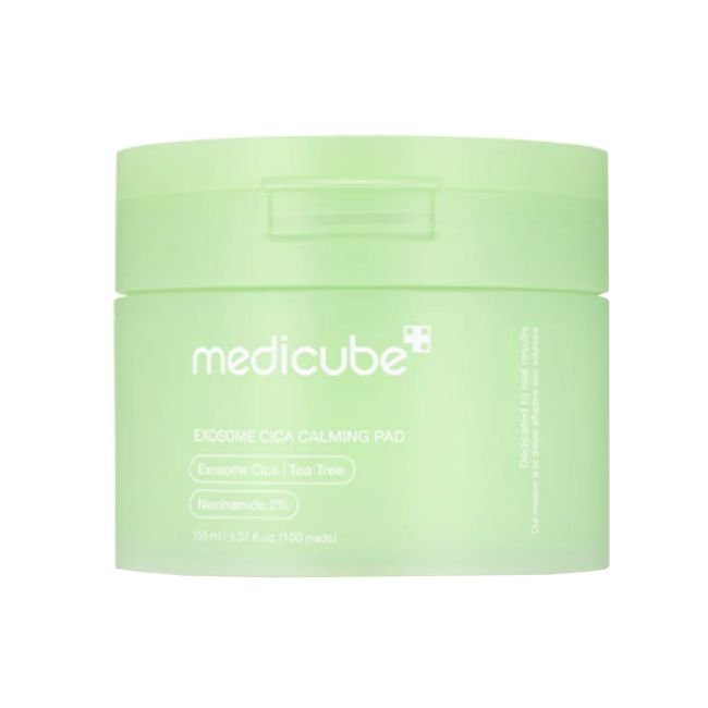 MEDICUBE EXOSOME CICA CALMING veido padeliai - tonikas (150 ml, 100 vnt.) - Image 2