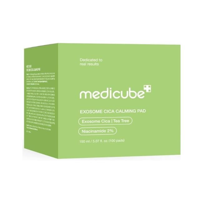 MEDICUBE EXOSOME CICA CALMING veido padeliai - tonikas (150 ml, 100 vnt.) - Image 3
