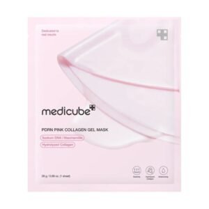 MEDICUBE PDRN PINK COLLAGEN GEL veido kaukė, 28 g