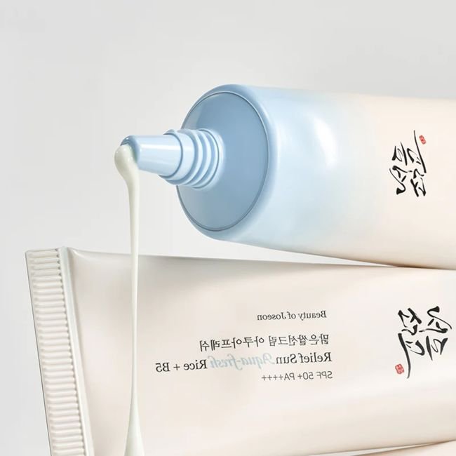 BEAUTY OF JOSEON RELIEF SUN AQUA-FRESH RICE + B5 SPF50 apsauginis kremas, 50 ml. - Image 2