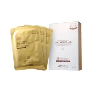GOLD ENERGY SNAIL SYNERGY 24K GOLD veido kaukės (10 vnt.)