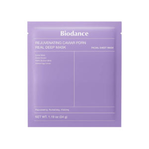 BIODANCE veido kaukė Rejuvenating Caviar PDRN Real Deep Mask, 1 vnt.