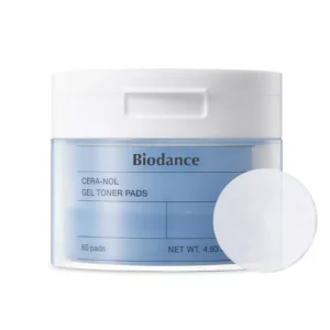 BIODANCE CERA-NOL GEL toniko veido padeliai (60 vnt.)