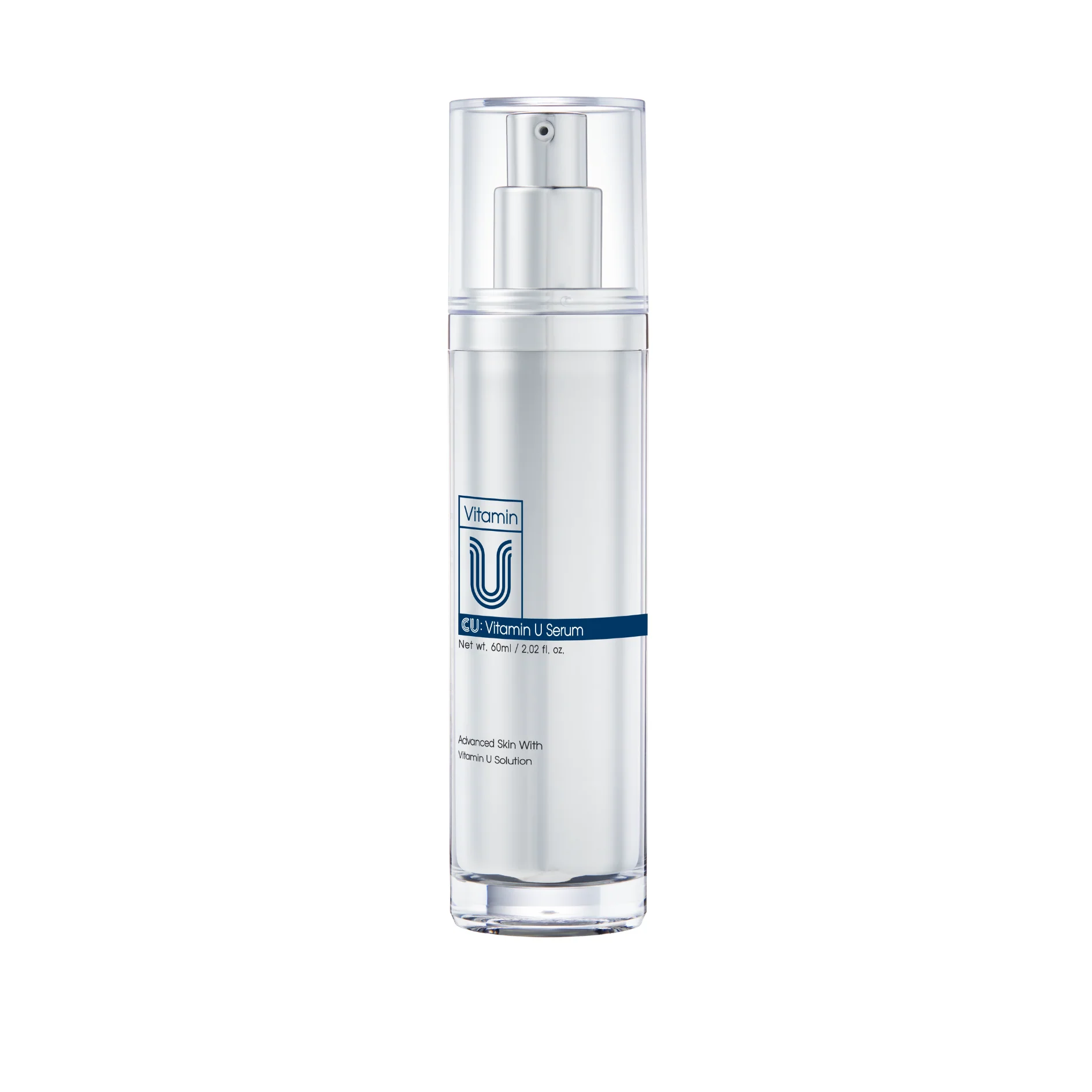 CUSKIN skaistinantis drėkinamasis veido serumas su vitaminu U, 60 ml.