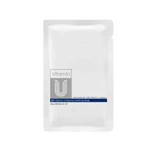 CUSKIN maitinamoji, raminamoji lakštinė veido kaukė su vitaminu U, visiems odos tipams, 1 vnt.